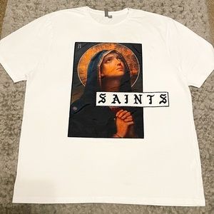 📦SOLD📦Men’s ASOS Saints printed graphic crewneck short sleeve shirt. Size 3XL.